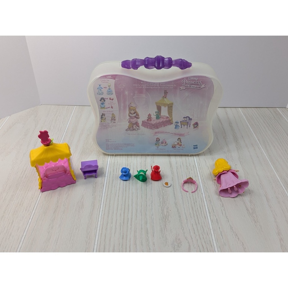 Disney Princess Little Kingdom Aurora Sleeping Beauty Fairy Godmothers Doll set - Picture 13 of 13